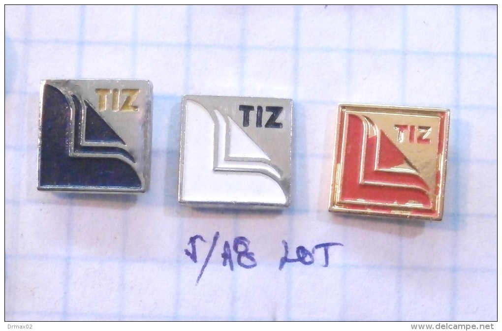 TIZ Metal Tin Industry Zagreb (Serbia, Yugoslavia)  LOT PINS - Sets