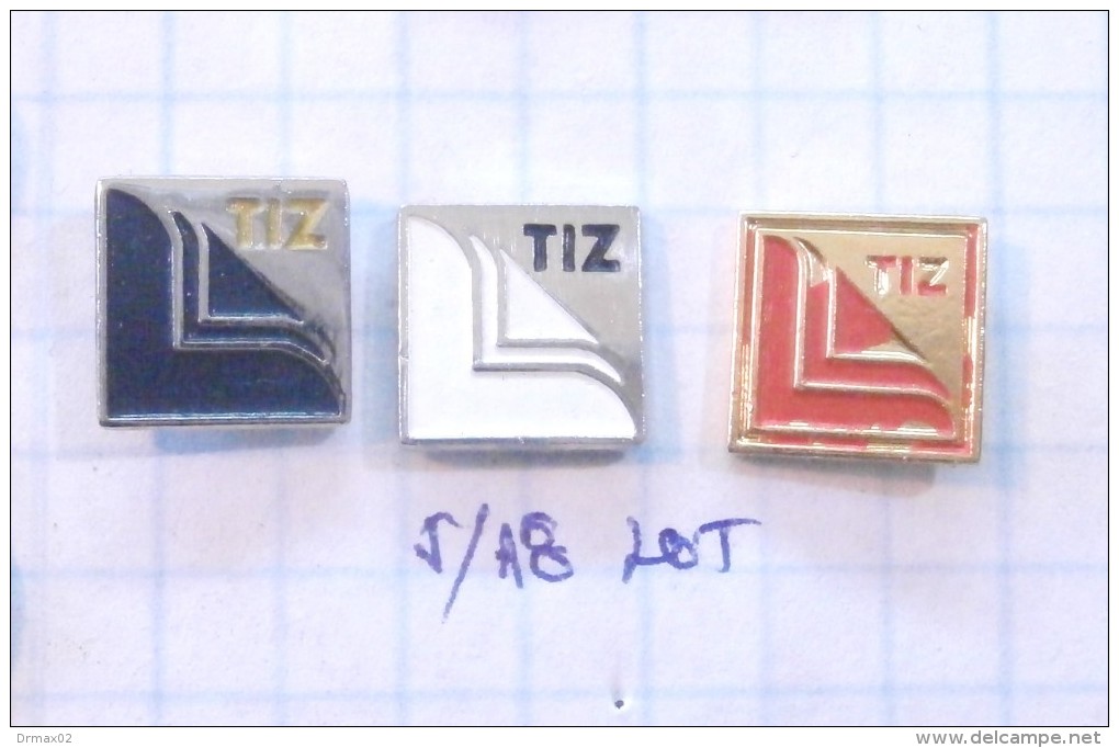 TIZ Metal Tin Industry Zagreb (Serbia, Yugoslavia)  LOT PINS - Sets