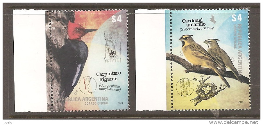 ARGENTINA 2013 FAUNA MNH SET - Unused Stamps