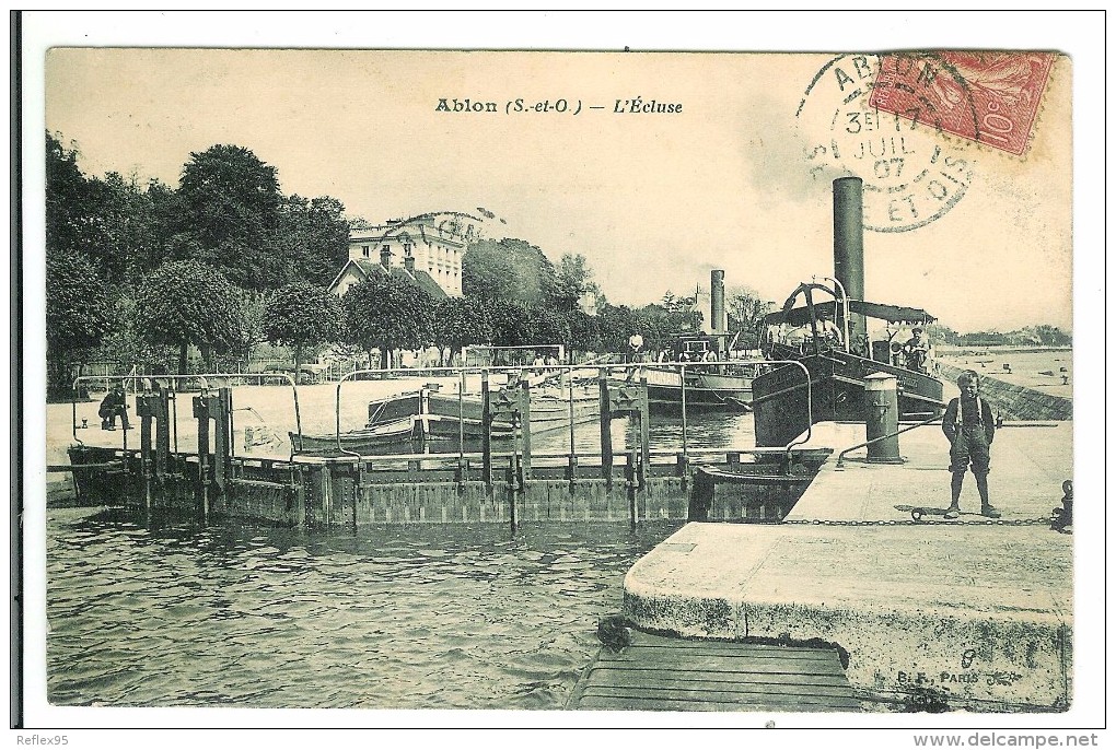 ABLON - L'Ecluse ( Péniche ) - Ablon Sur Seine