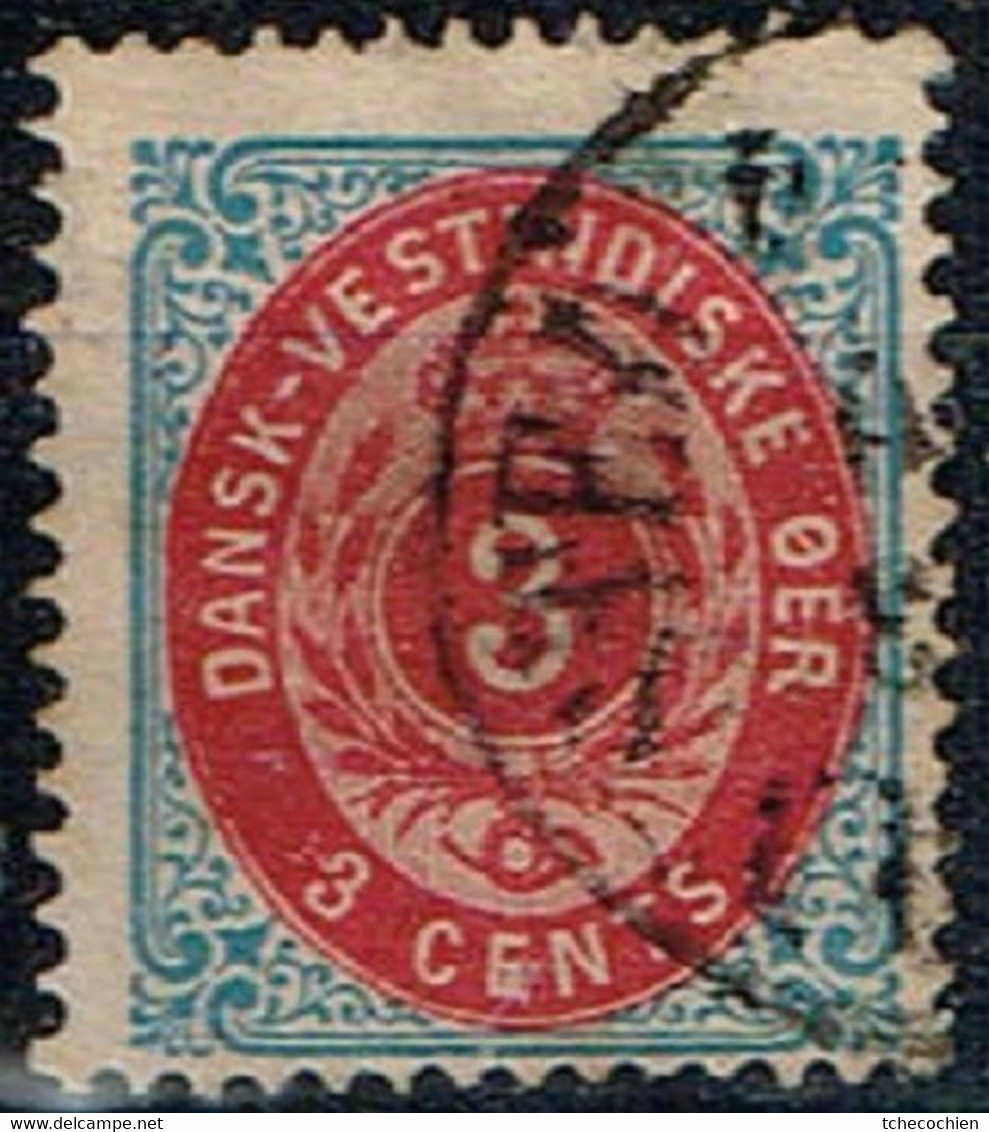 Antilles Danoises - 1873 - Y&T N° 6, Oblitéré - Denmark (West Indies)