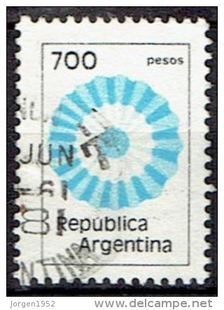 ARGENTINA #  STAMPS FROM YEAR 1980 STANLEY GIBBONS 1631 - Gebraucht