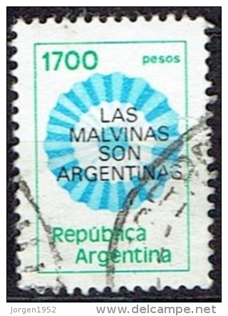 ARGENTINA #  STAMPS FROM YEAR 1981 STANLEY GIBBONS 1741 - Used Stamps