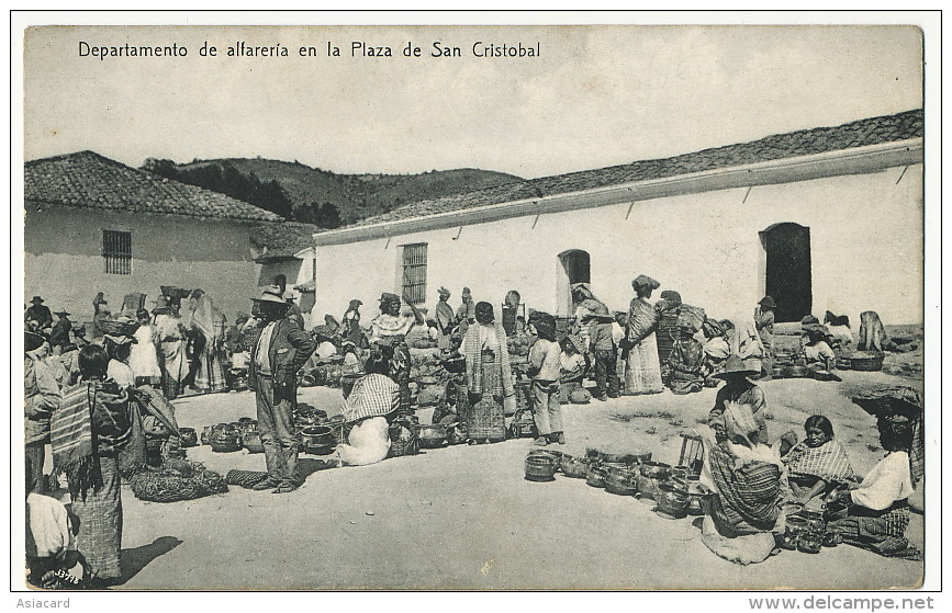 Departamento De Alfareria En La Plaza De San Cristobal Marché De Quincaillerie  Editor Hurter Quezaltenango - Guatemala