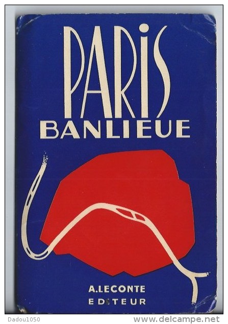 Paris Et Banlieu - Cartes Géographiques