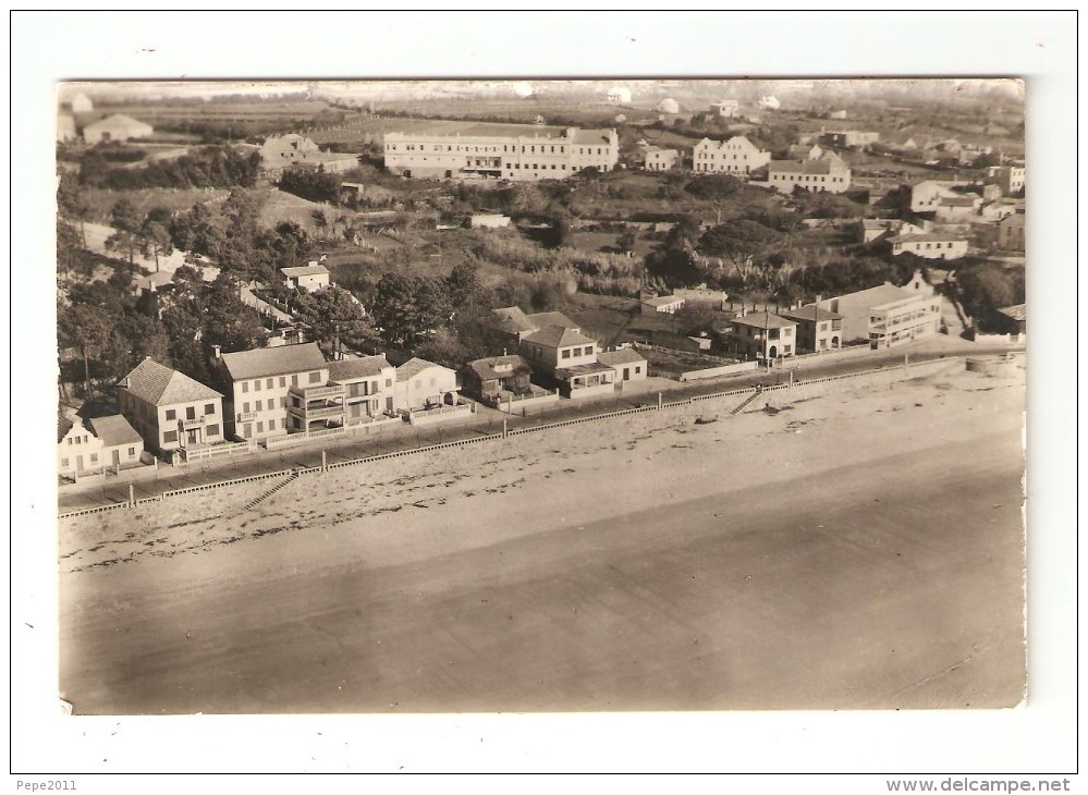 CPA : Espagne : SANGENJO : Detalle De Chalets Y Playas : Vue Aérienne Des Chalets Sur La Plage - Andere & Zonder Classificatie