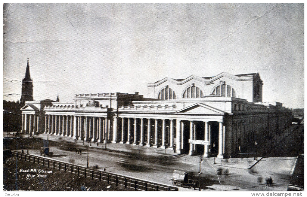 Penn. RR. Station, New York - Transport