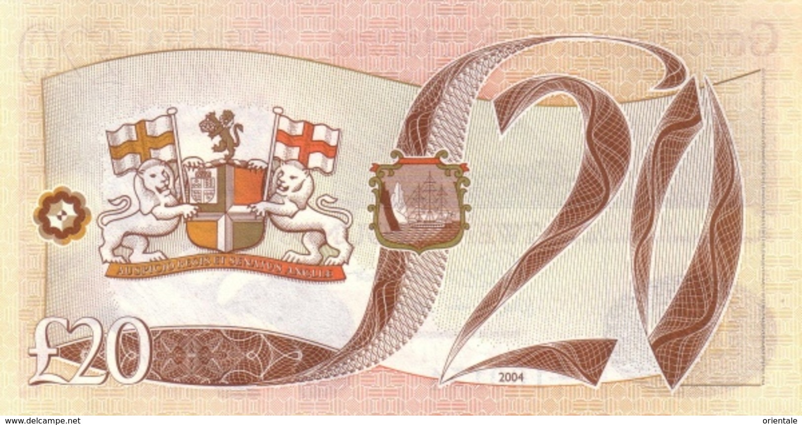 SAINT HELENA P. 13a 20 P 2004 UNC - Sainte-Hélène