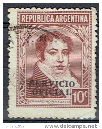 ARGENTINA #STAMPS FROM YEAR 1938  STANLEY GIBBONS O667 - Servizio