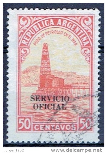 ARGENTINA #STAMPS FROM YEAR 1938  STANLEY GIBBONS O675 - Dienstzegels