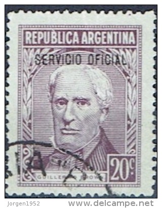 ARGENTINA #STAMPS FROM YEAR 1938  STANLEY GIBBONS O897 - Oficiales