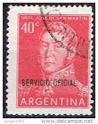ARGENTINA #STAMPS FROM YEAR 1938  STANLEY GIBBONS O870 - Dienstzegels