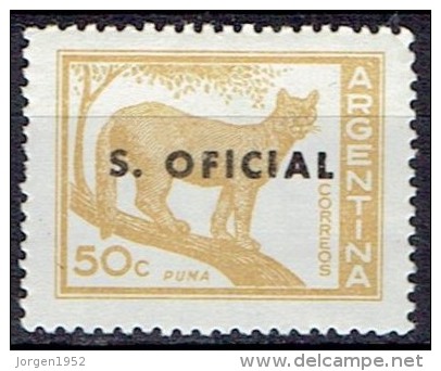 ARGENTINA #STAMPS FROM YEAR 1955  STANLEY GIBBONS O957 - Servizio