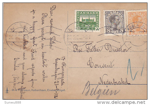 Kobenhavn, Copenhagen - Eneberettiget (stamps, Timbres, Reverend, 1921) - Danemark