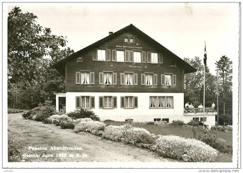 Brunnersberg Ob Balsthal - Pension Abendfrieden             Ca. 1950 - Balsthal