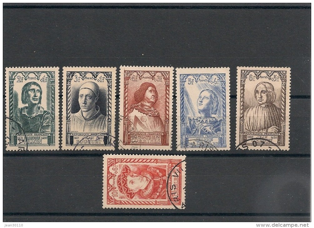 FRANCE  1946 N° Y&T : 765/770 Oblitérés - Used Stamps