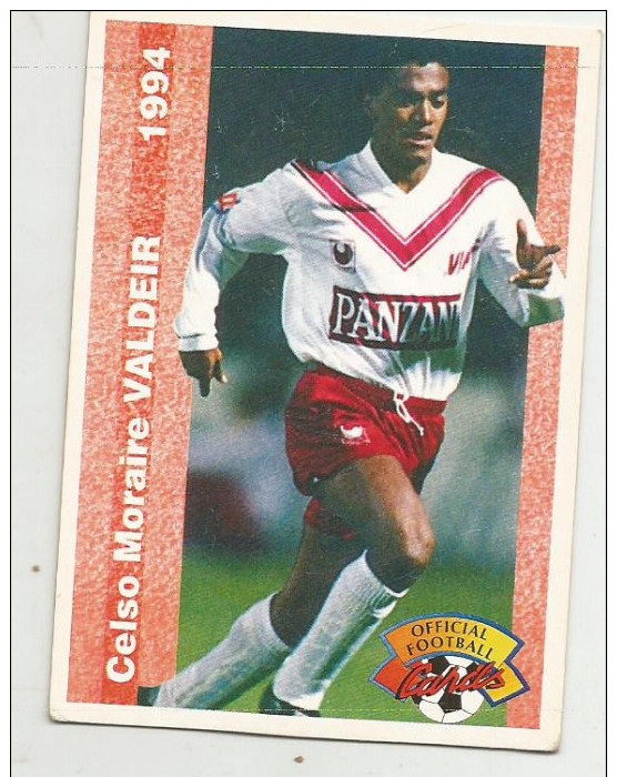 Carte Panini 1994 Bordeaux  N° 181 Celso Moraire Valdeir - Trading Cards