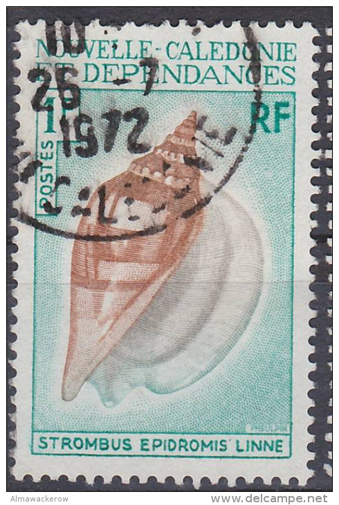 Nouvelle Caledonie 1970 Oblitéré, Coquillage, Mi 494 2013-0203 - Gebraucht