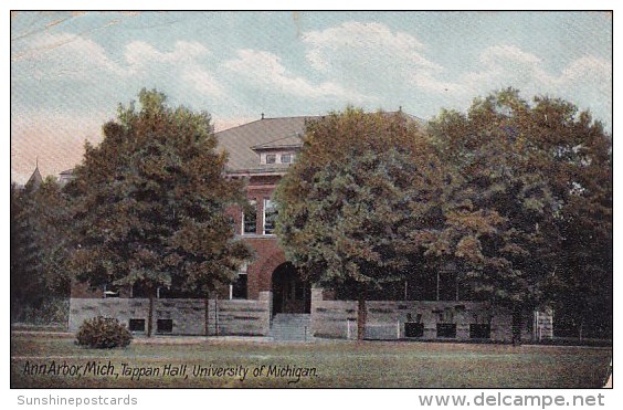 Tappan Hall University Of Michigan Ann Arbor Michigan 1909 - Ann Arbor