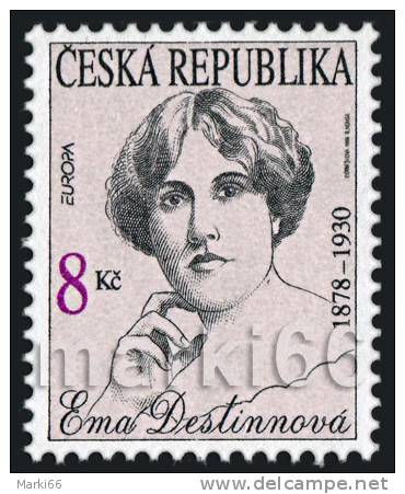 Czech Republic - 1996 - Europa CEPT - Famous Women - Mint Stamp - Nuovi