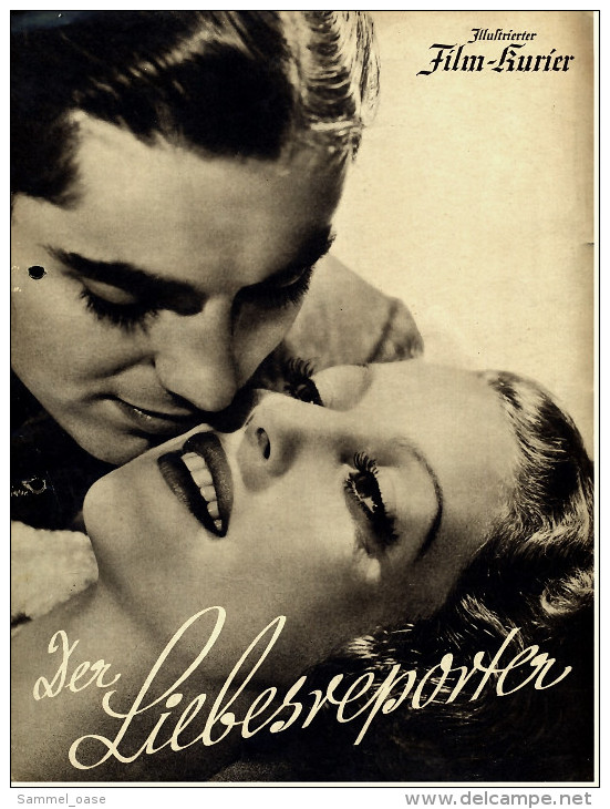 "Illustrierter Film-Kurier"  "Der Liebesreporter" Mit Loretta Young -  Filmprogramm Nr. 2725 Von Ca. 1937 - Magazines