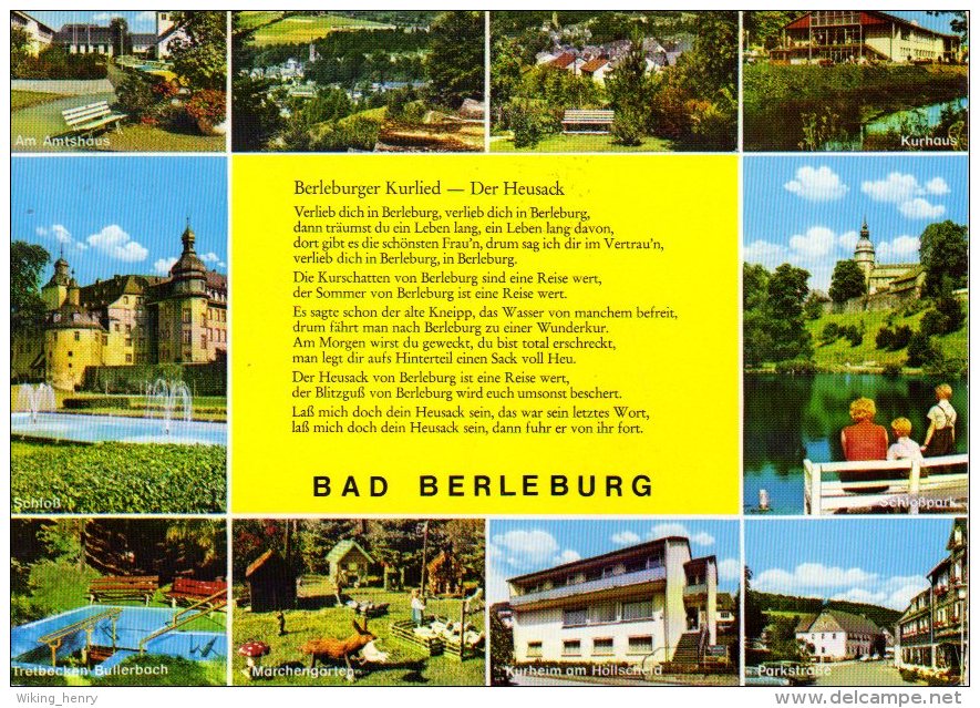 Bad Berleburg - Mehrbildkarte 8 - Bad Berleburg