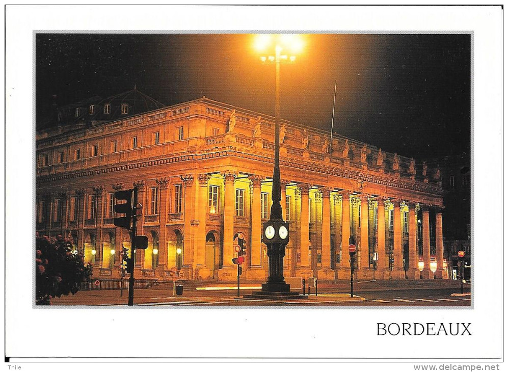 BORDEAUX - Grand Théâtre De Nuit - Bordeaux