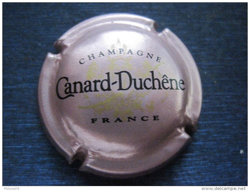 Capsule CHAMPAGNE  CANARD DUCHENE - N° 75e  Rosé Violacé - Cote 2 € - Canard Duchêne