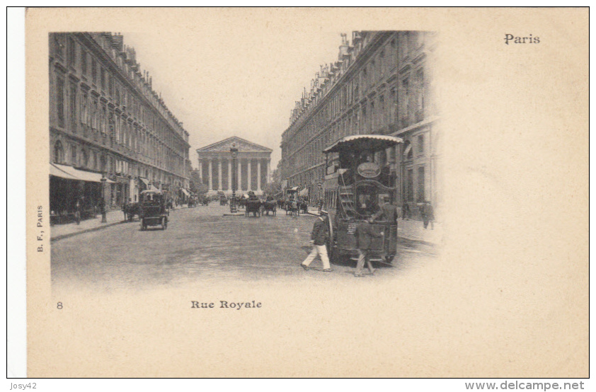 75 PARIS 08   RUE ROYALE - Arrondissement: 08