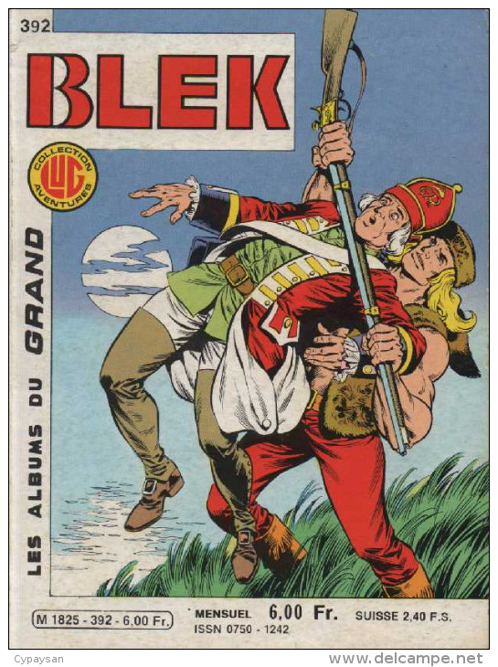 BLEK  N° 392 BE LUG 08-1983 - Blek