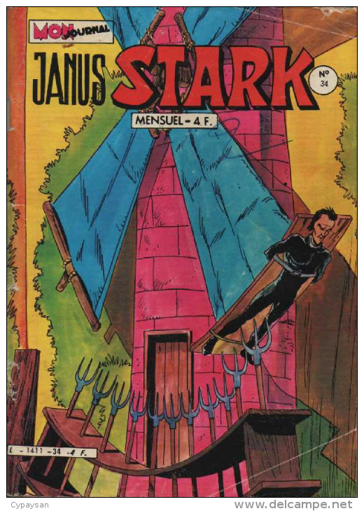 JANUS STARK N° 34 BE MON JOURNAL 10-1981 - Janus Stark