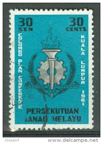 MALAYA - FEDERATION 1961: ISC 22 / YT 101 / Sc 101, O - FREE SHIPPING ABOVE 10 EURO - Fédération De Malaya