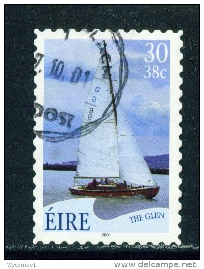 IRELAND  -  2001  Yachts  30p  Self Adhesive  Used As Scan - Oblitérés