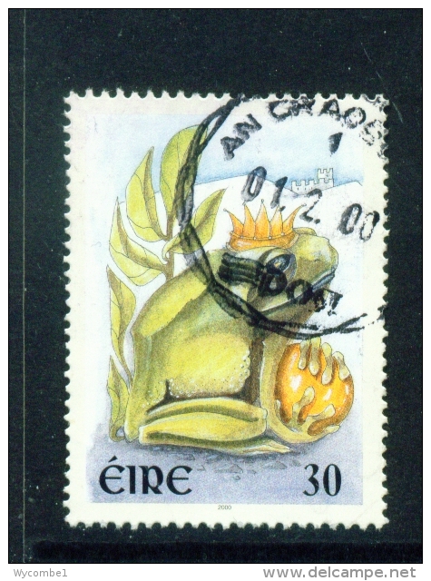 IRELAND  -  2000  Greetings  Frog Prince  30p  Used As Scan - Usati