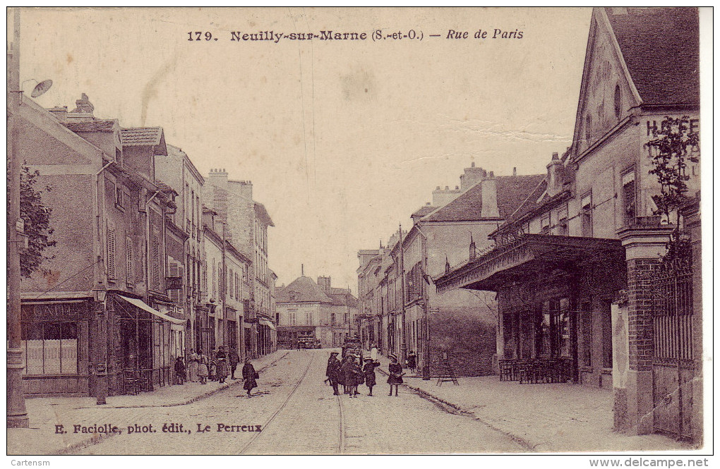 NEUILLY SUR MARNE Rue De Paris - Neuilly Sur Marne