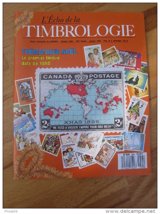 Echo De La Timbologie  Année Complète 1989 N° 1605 à 1615 - Französisch (ab 1941)