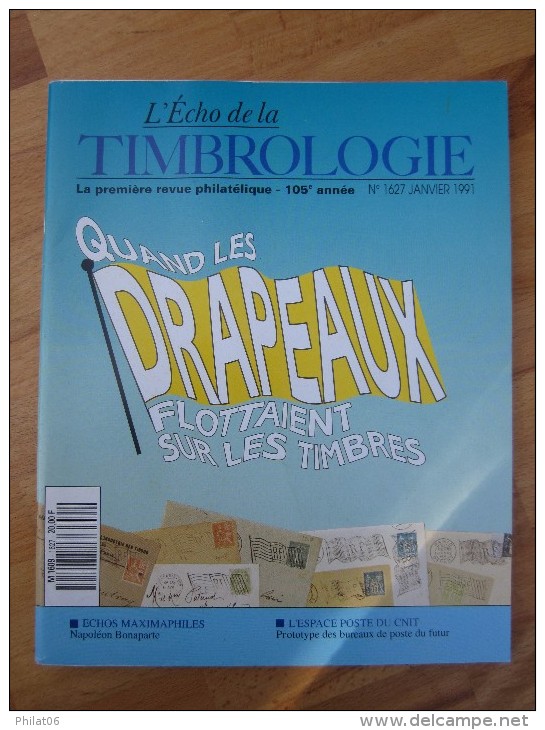 Echo De La Timbologie  Année Complète 1991 N° 1627 à 1637 - Français (àpd. 1941)