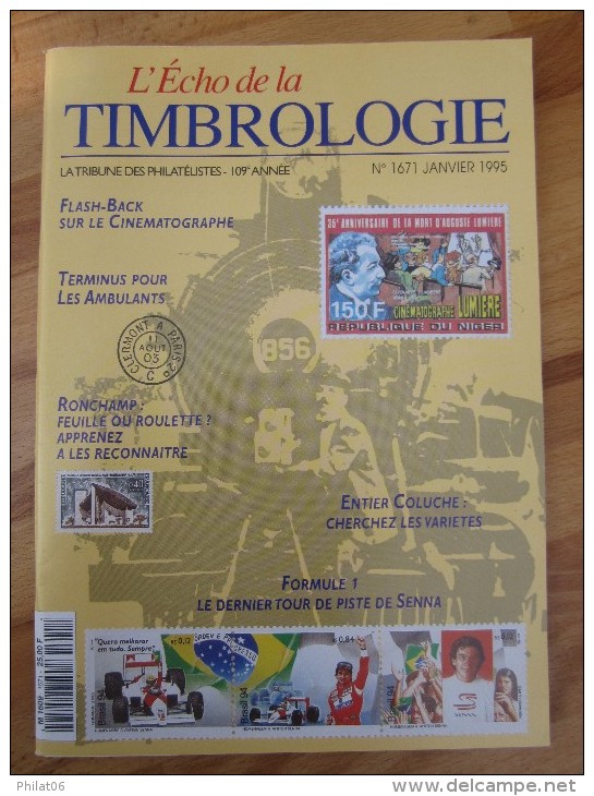 Echo De La Timbologie  Année Complète 1995 N° 1671 à 1681 - Frans (vanaf 1941)