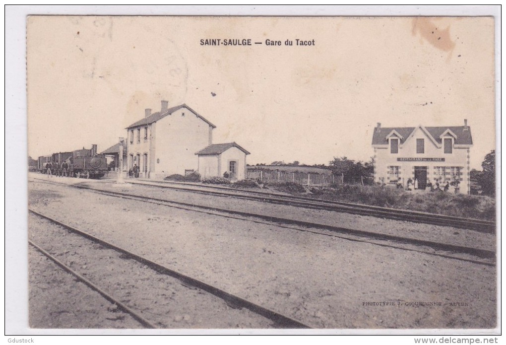 Saint Saulge Gare Du Tacot - Autres & Non Classés