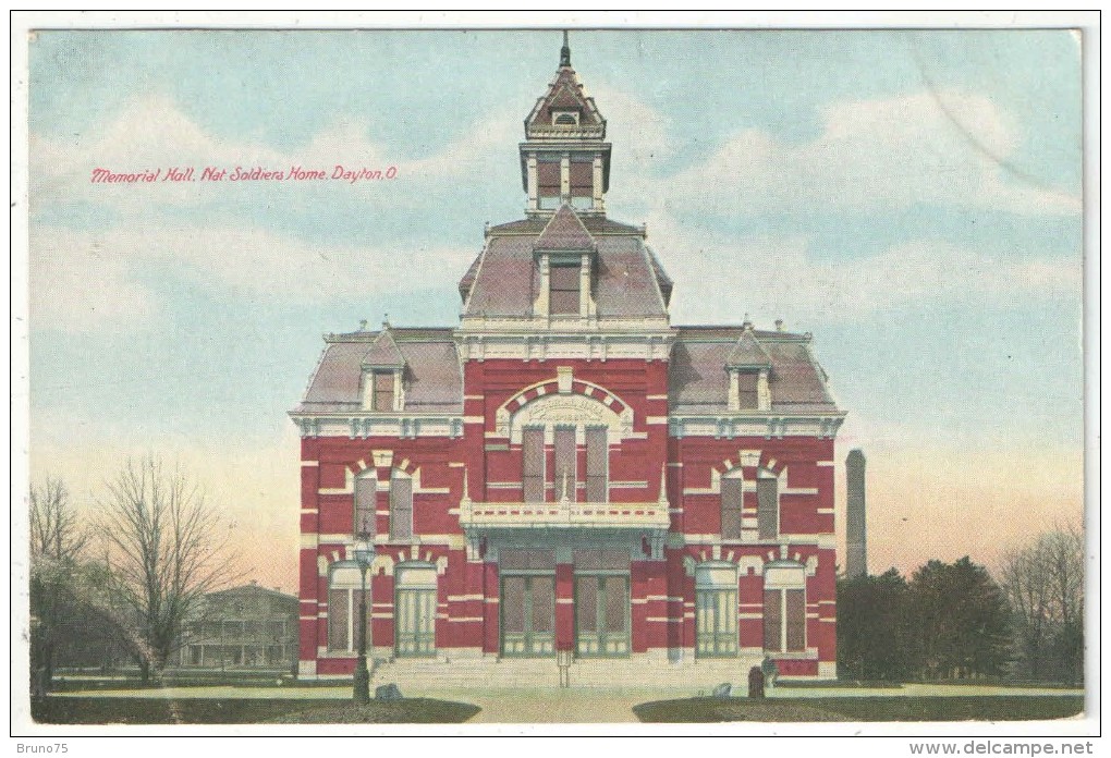 Memorial Hall, Nat. Soldiers Home, Dayton, Ohio - Dayton