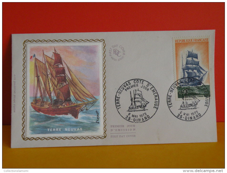 FDC - Terre Neuvas - 35 Dinard - 6.5.1972 - 1er Jour- Coté 3 € - 1970-1979