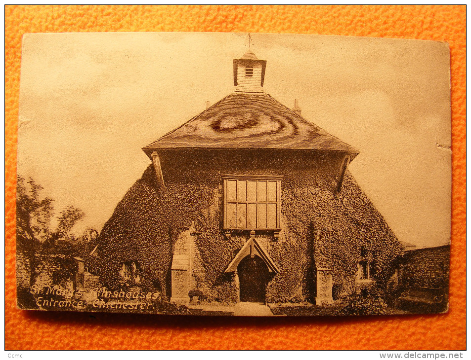 CPA Chichester / Sussex (England/Angleterre) - St Marys Almshouses 1908 - Chichester