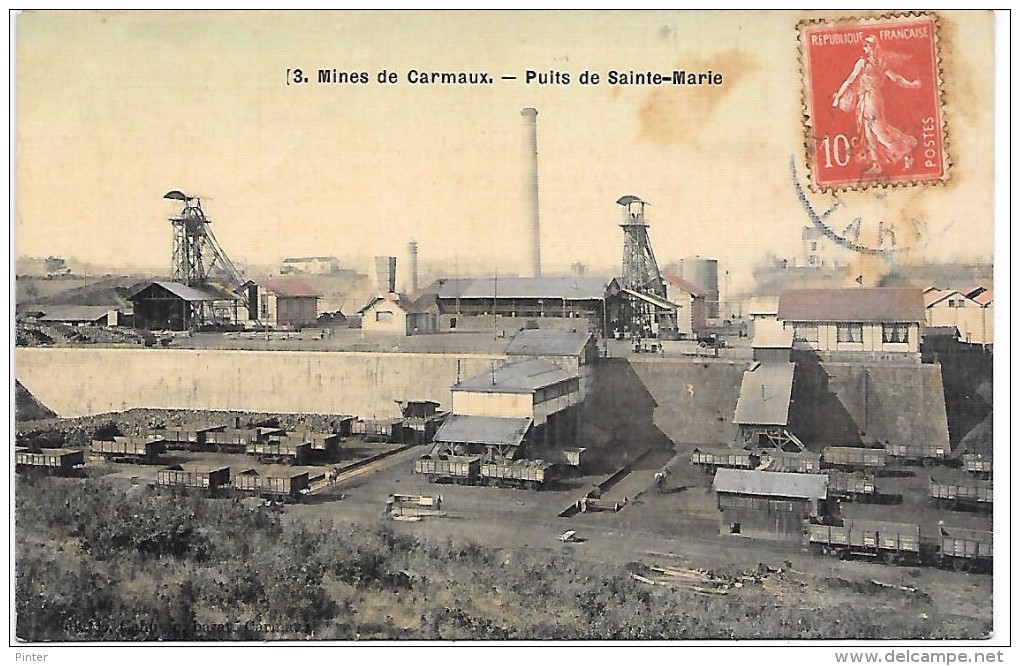 Mines De CARMAUX - Puits De Sainte-Marie - Carmaux