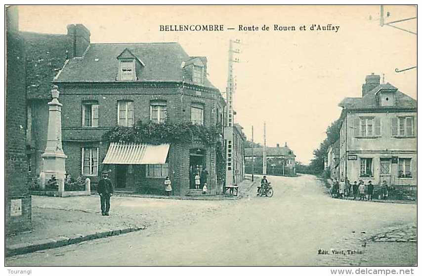 0115 111: Bellencombre  -  Route De Rouen Et 'Auffay - Bellencombre