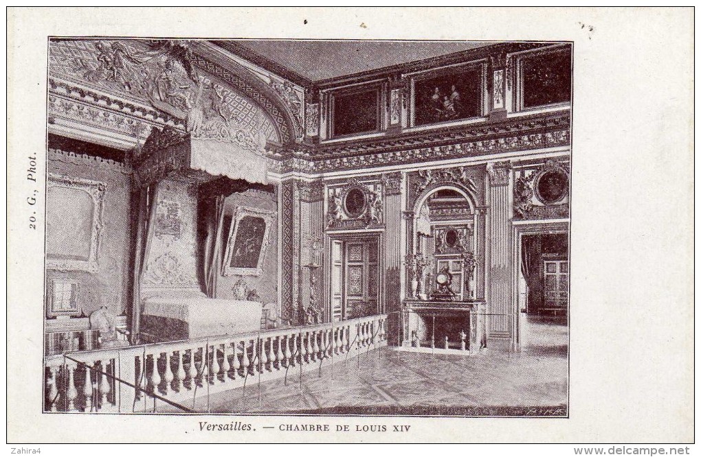 Versailles  - Chambre De Louis XIV  - Avant  1905  - 20. G., Phot. - Invasi D'acqua & Impianti Eolici