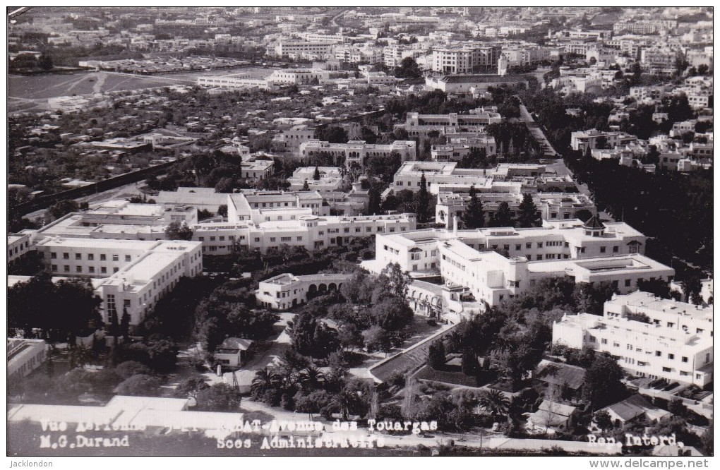 MAROC RABAT  Avenue Des Touargas   Vue Aérienne - Rabat