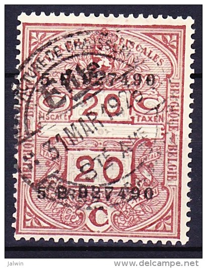 BELGIQUE TIMBRE FISCAL Obl. - Stamps