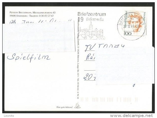 STERNBERG Mecklenburg-Vorpommern Ludwigslust Parchim Pension BRUCHMANN 1999 - Sternberg