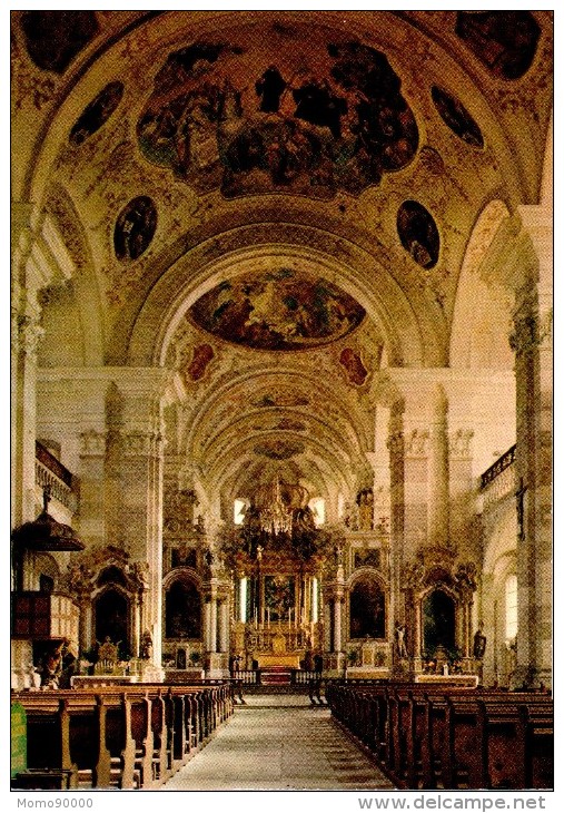 EBERSMUNSTER : Intérieur De L'Eglise Abbatiale, Par Pierre Thumb 1727 - Ebersmunster