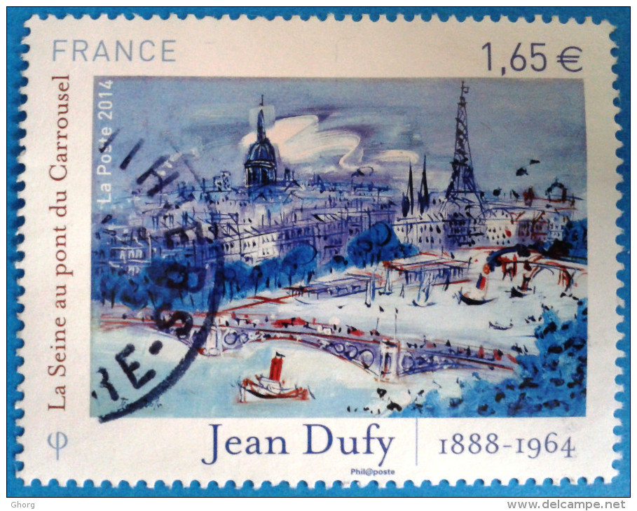 France 2014  : Jean Dufy N° 4885 Oblitéré - Gebraucht